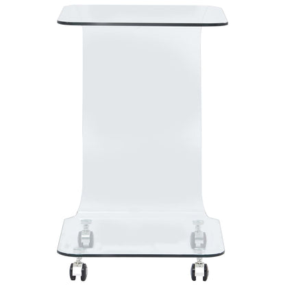 Konferenční Stolek 45 X 40 X Tvrzené Sklo