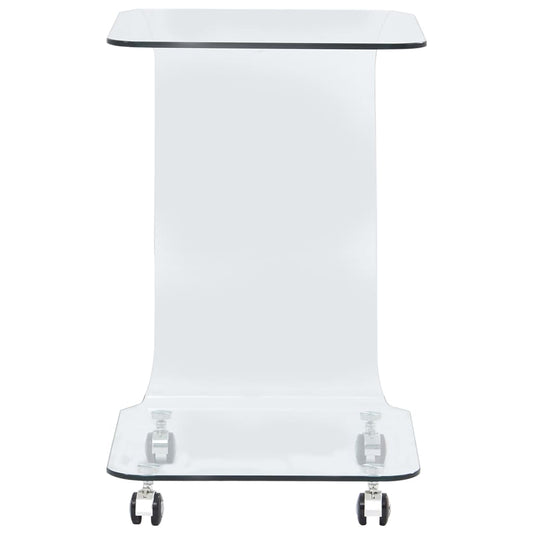 Konferenční Stolek 45 X 40 X Tvrzené Sklo