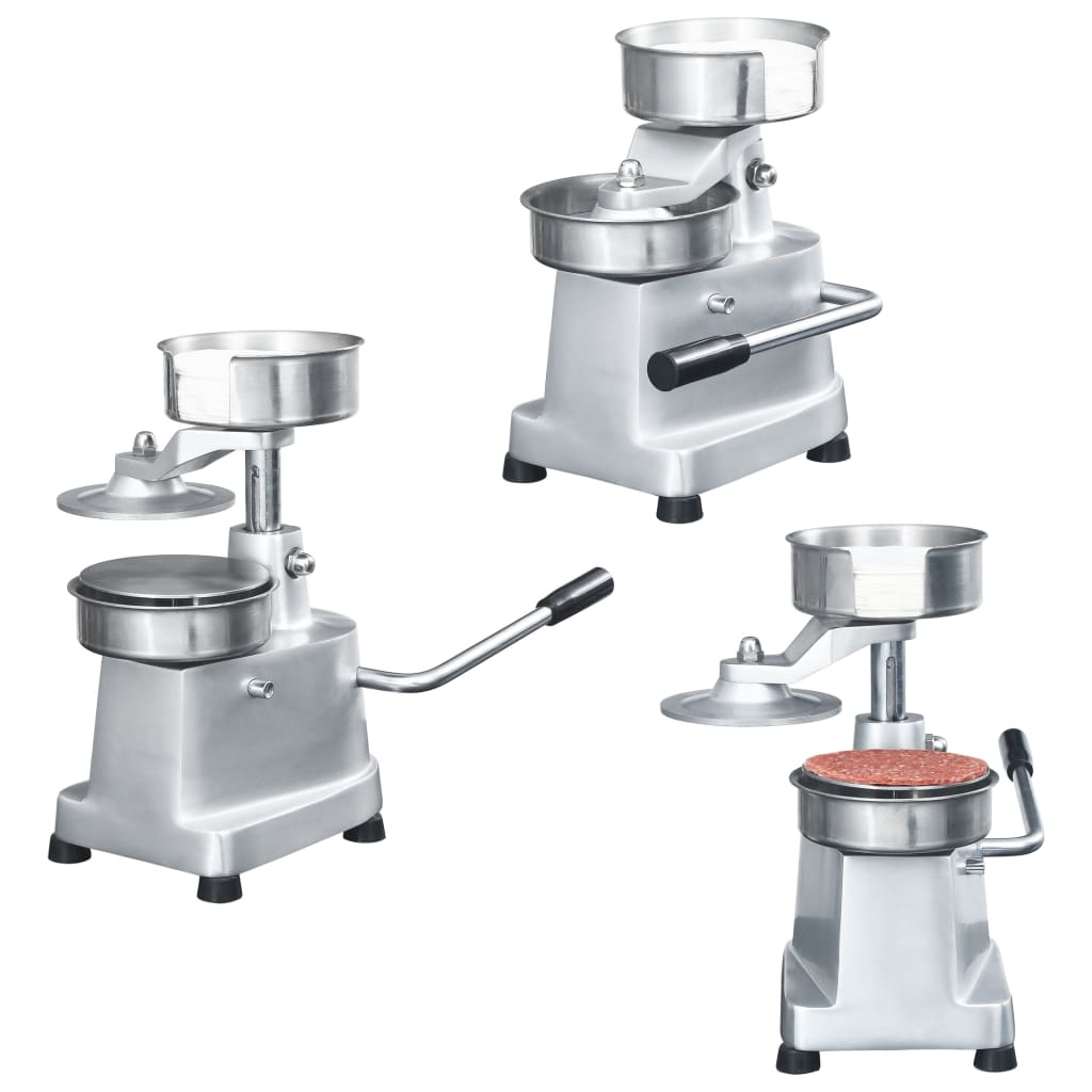 Tvarovací Stroj Na Hamburgery 500 Voskových Papírů Hliník 13 Cm