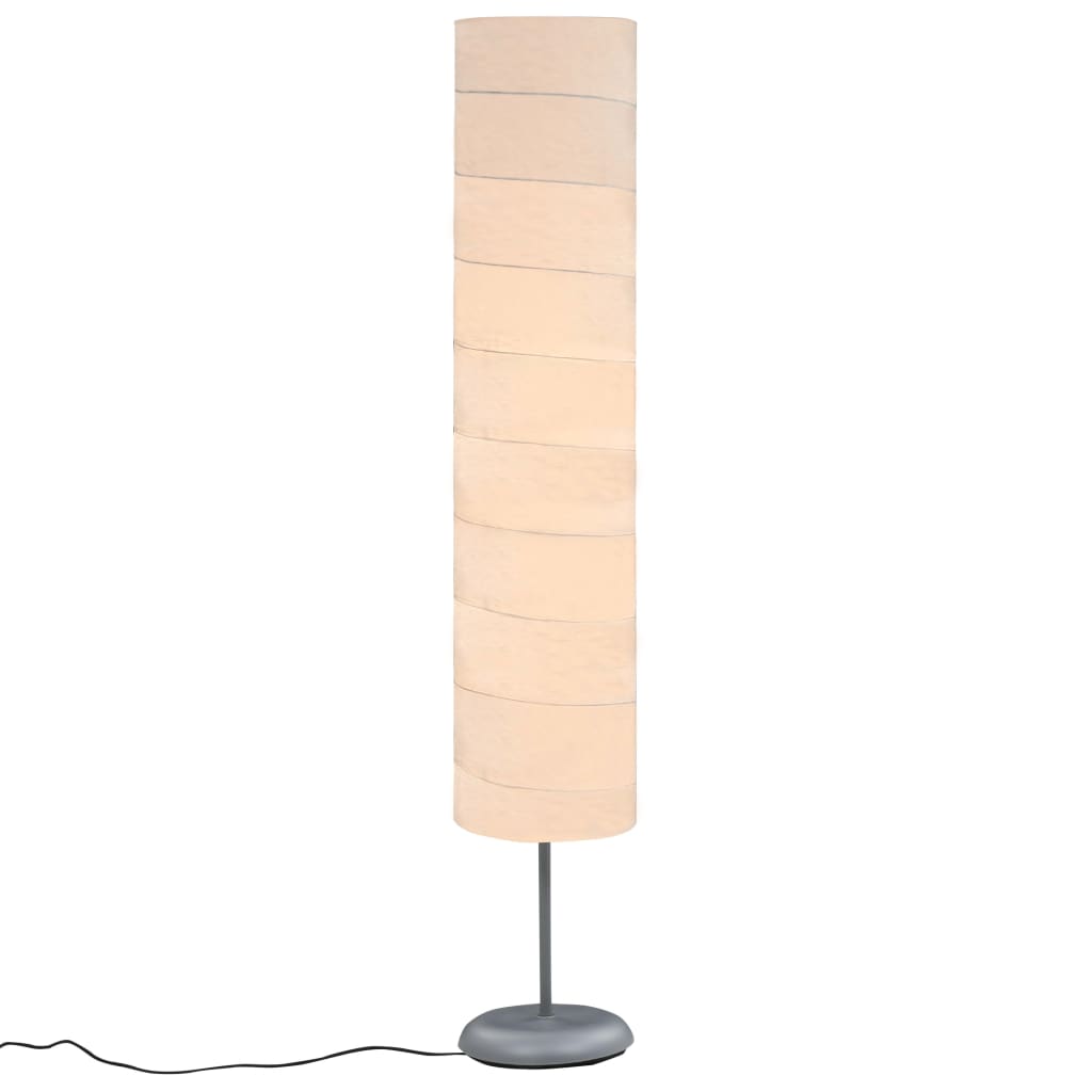 Stojací Lampa Se Stojanem 121 Cm Bílá E27