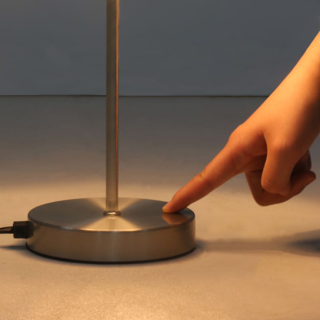 Stolní Lampy 2 Ks Dotykové Tlačítko Bílé E14