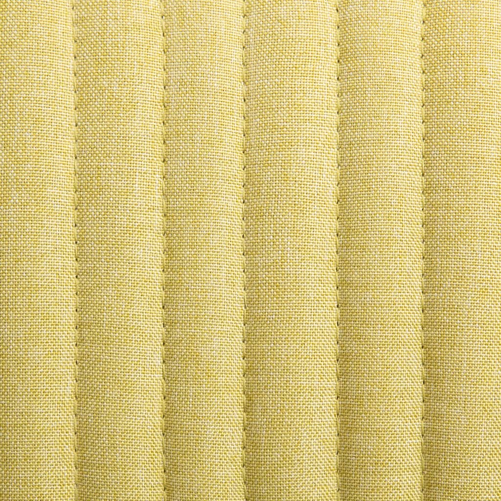 Jídelní Židle 6 Ks Zelené Textil