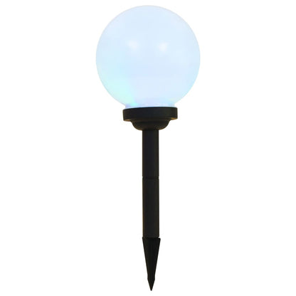 Zahradní Solární Lampy 6 Ks Led Kulovité Rgb