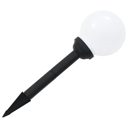 Zahradní Solární Lampy 6 Ks Led Kulovité Rgb