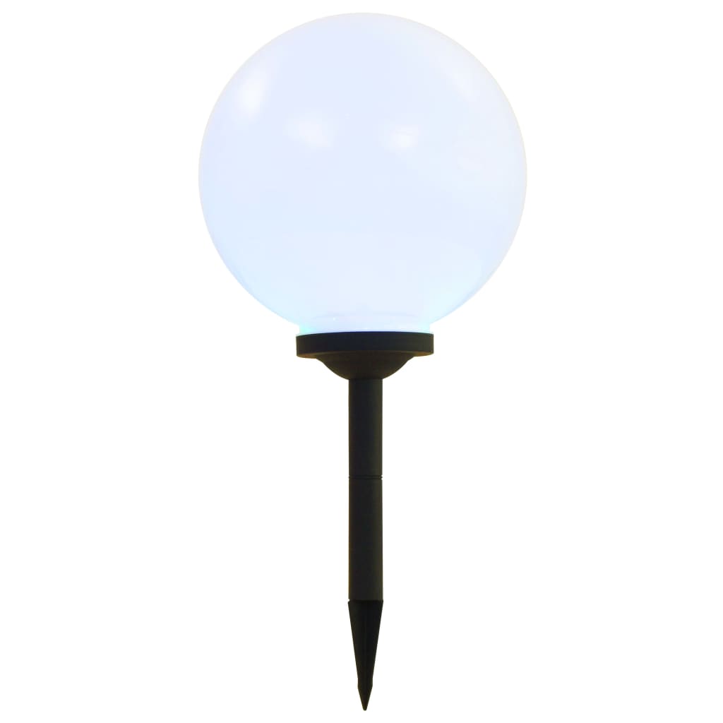 Zahradní Solární Lampy 4 Ks Led Kulovité Rgb