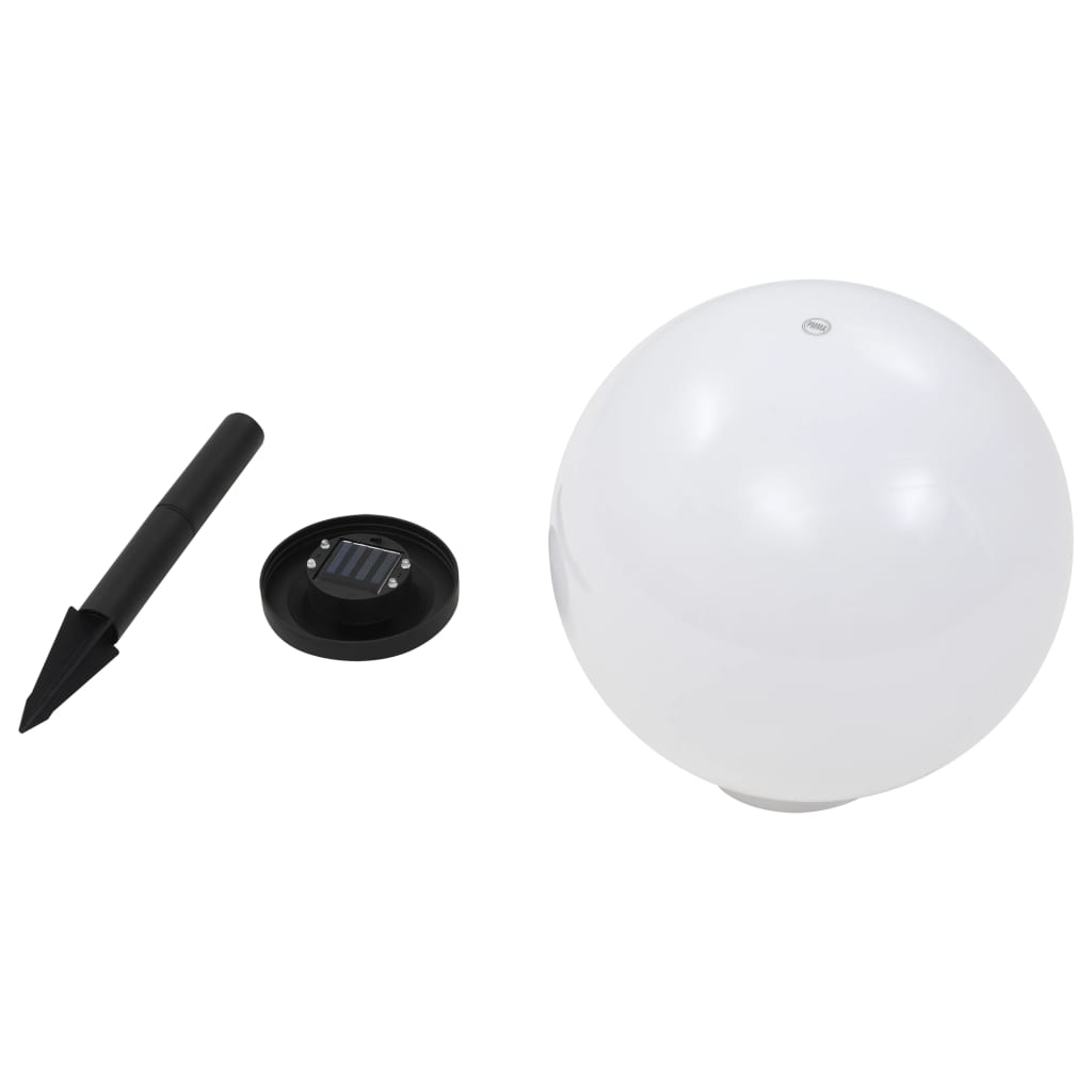Zahradní Solární Lampy 4 Ks Led Kulovité Rgb