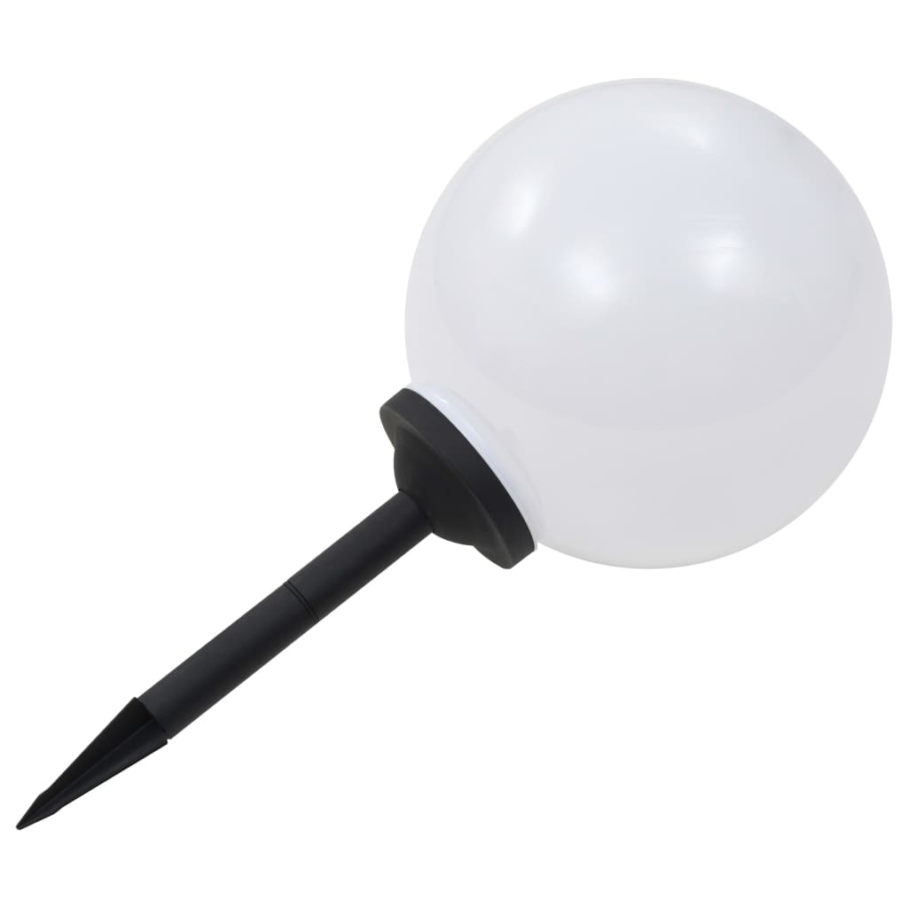 Zahradní Solární Lampy 4 Ks Led Kulovité Rgb