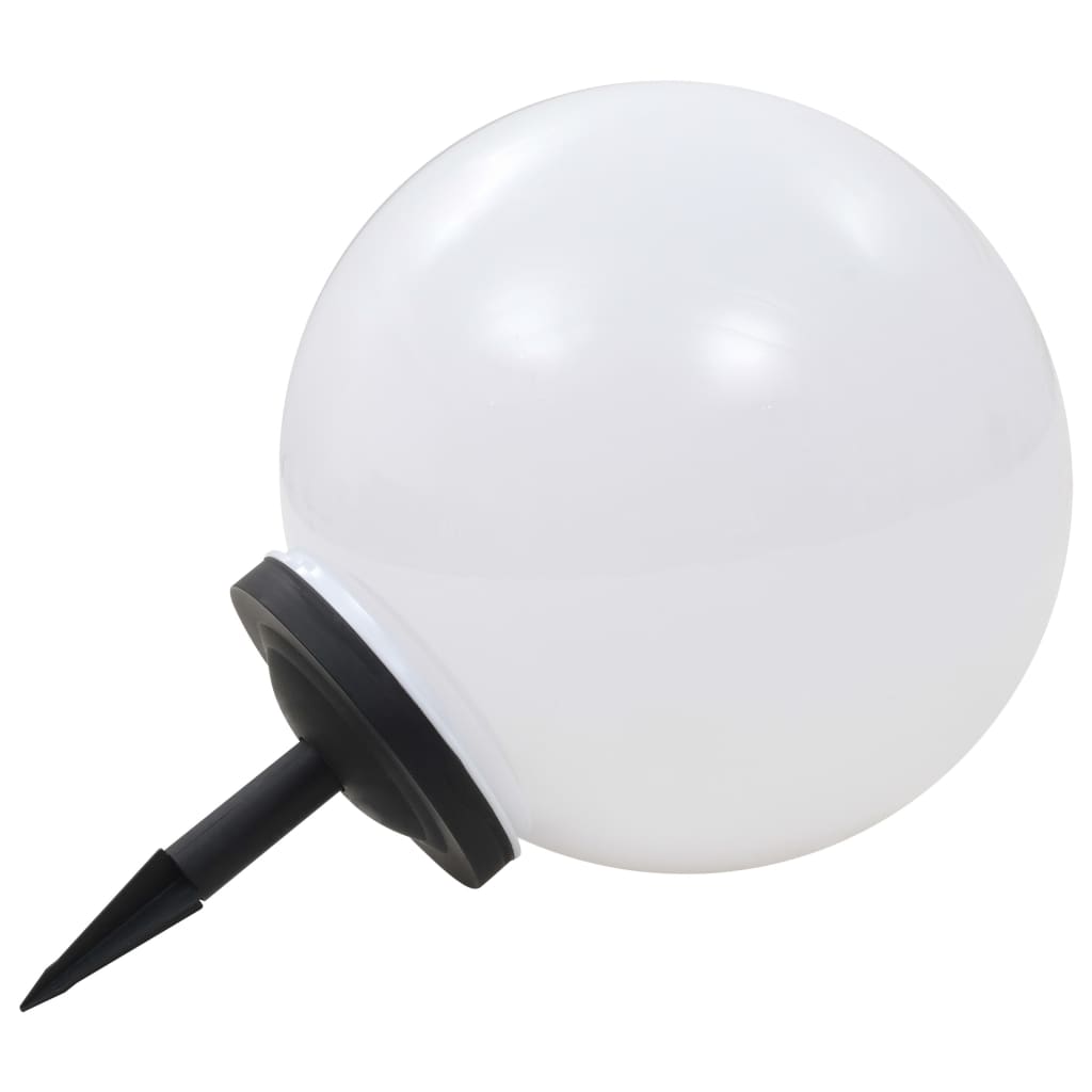 Zahradní Solární Lampy 2 Ks Led Kulovité Rgb