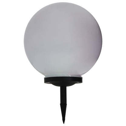 Zahradní Solární Lampy 2 Ks Led Kulovité Rgb