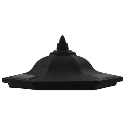 Zahradní Solární Lampy 6 Ks Led Černé
