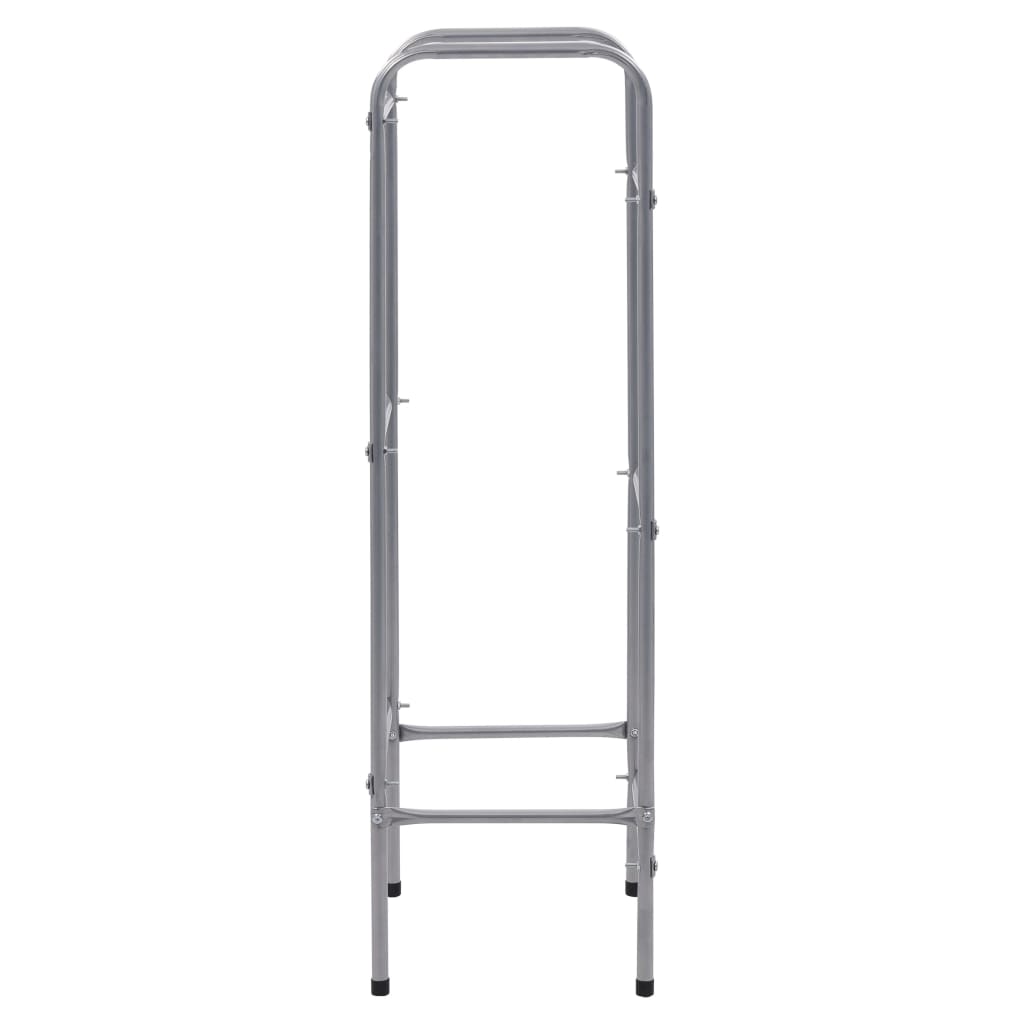 Skladový Regál Na 3 Přepravky Stříbrný Ocel