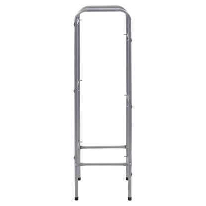 Skladový Regál Na 3 Přepravky Stříbrný Ocel