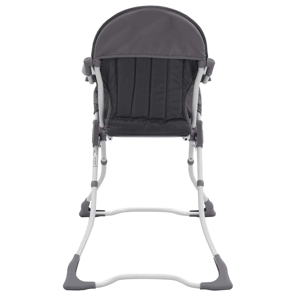 Dětská Jídelní Židlička Šedo-Bílá