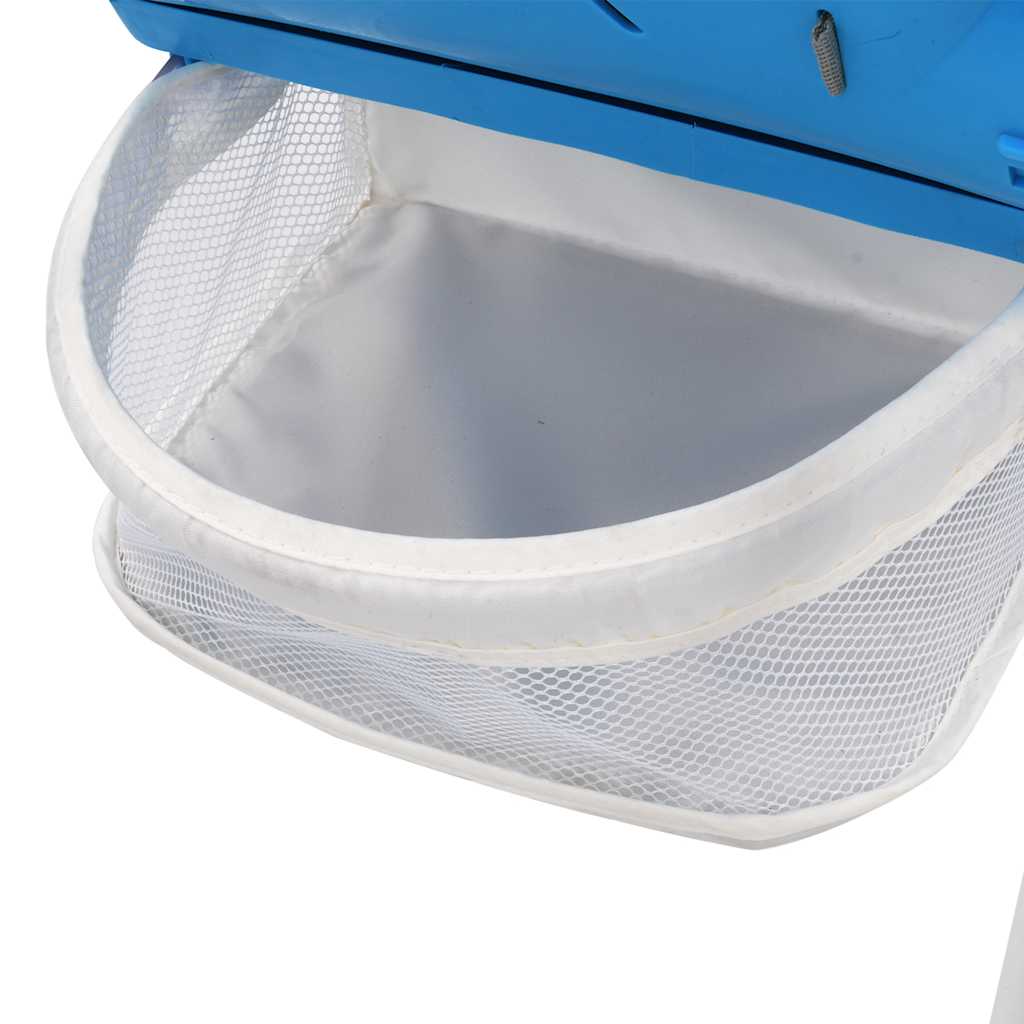 Dětská Jídelní Židlička Modro-Šedá