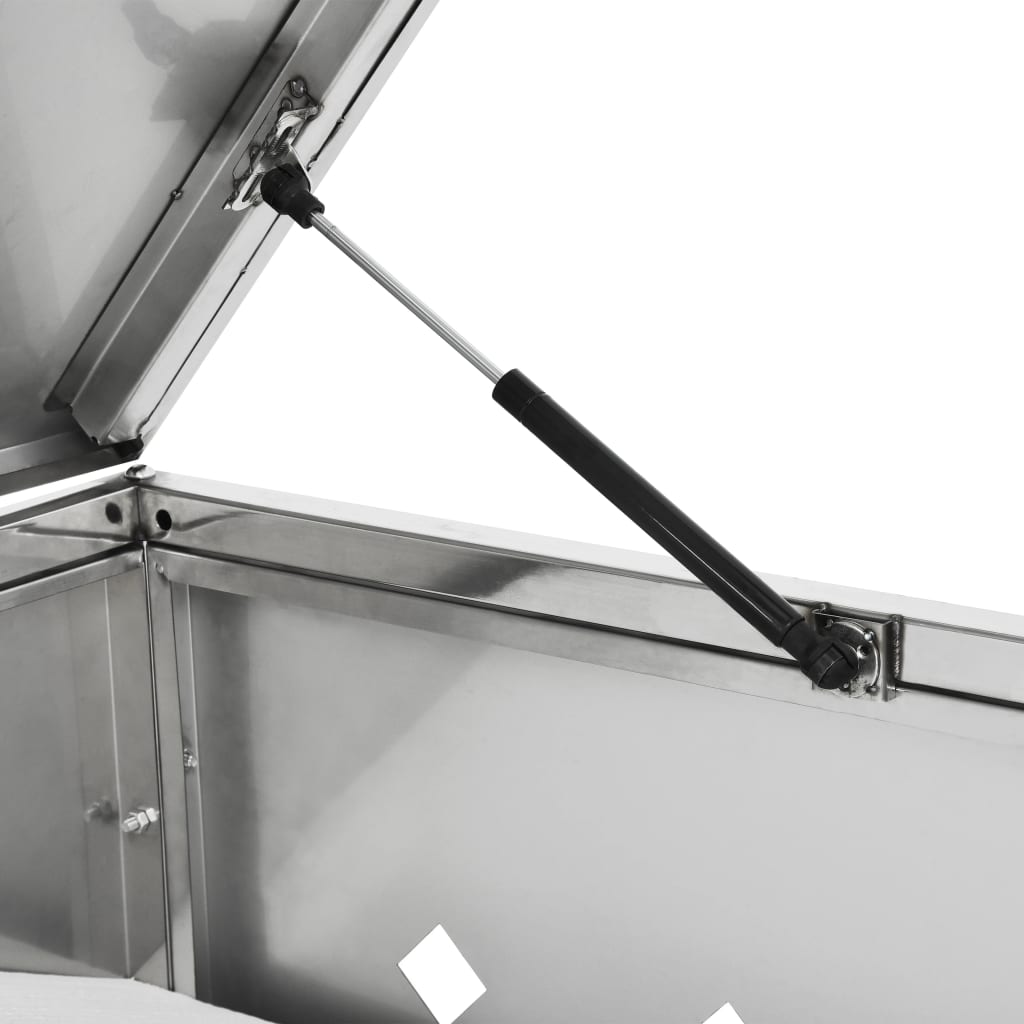 Přístřešek Na Tři Popelnice 240 L Nerezová Ocel