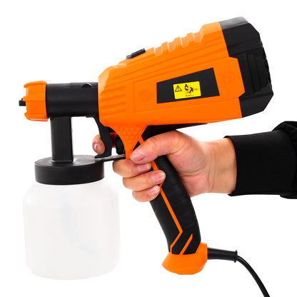 Elektrická Malířská Stříkací Pistole 3 Vel. Trysek 500 W 800 Ml