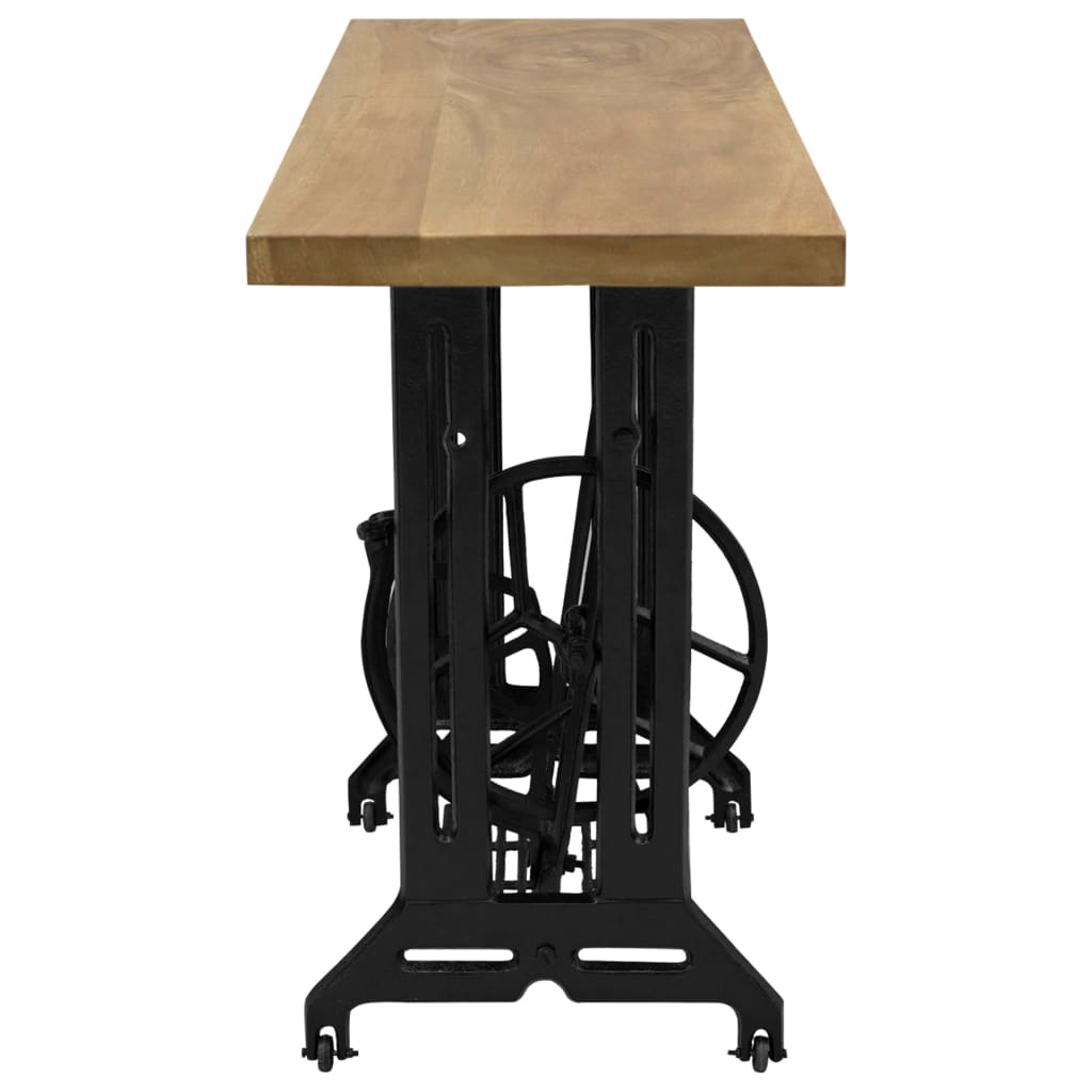 Viddaxl Konzolový Stolek Z Šicího Stroje 110 X 40 X 75 Cm