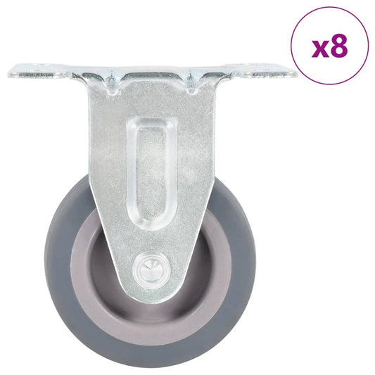 8 Ks Pevná Kolečka 50 Mm