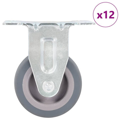 Pevná Kolečka 4 Ks 50 Mm