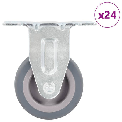 Pevná Kolečka 4 Ks 50 Mm