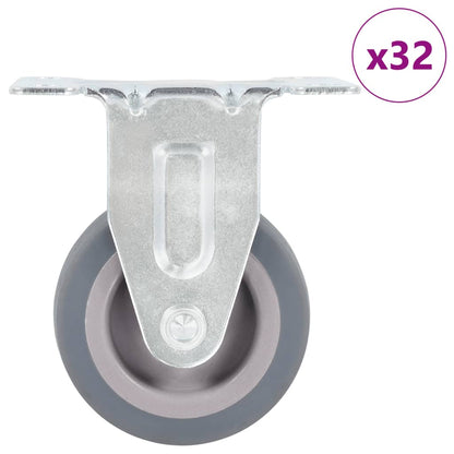 Pevná Kolečka 4 Ks 50 Mm