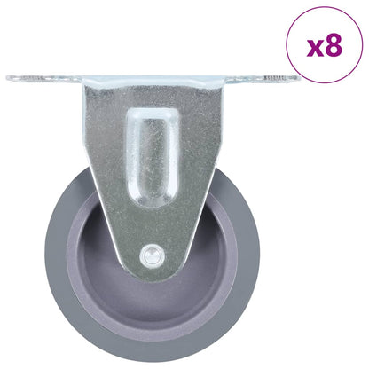 8 Ks Pevná Kolečka 75 Mm