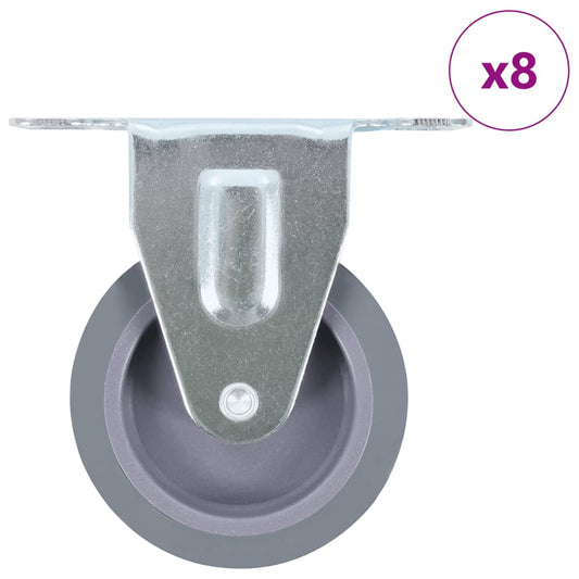 8 Ks Pevná Kolečka 75 Mm