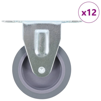 8 Ks Pevná Kolečka 75 Mm