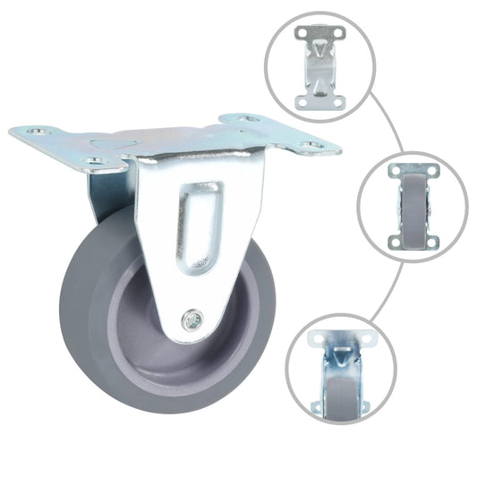12 Ks Pevná Kolečka 75 Mm
