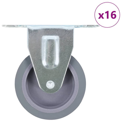 8 Ks Pevná Kolečka 75 Mm