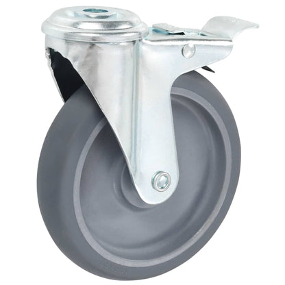 16 Ks Otočná Kolečka S Otvorem Pro Šroub 125 Mm