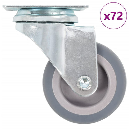 Otočná Kolečka 24 Ks 50 Mm