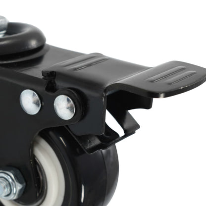 16 Ks Otočná Kolečka S Brzdou 50 Mm