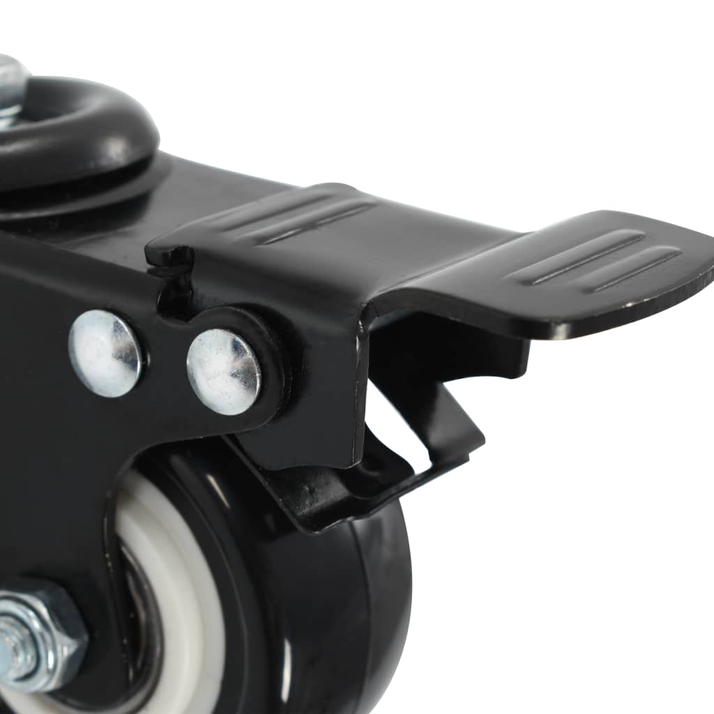 24 Ks Otočná Kolečka S Brzdou 50 Mm