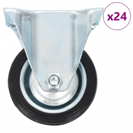 24 Ks Pevná Kolečka 75 Mm
