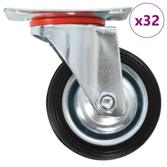 32 Ks Otočná Kolečka 75 Mm