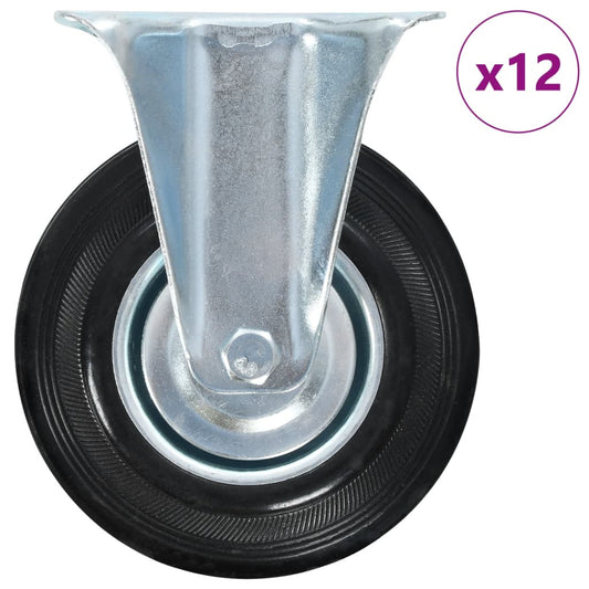 12 Ks Pevná Kolečka 125 Mm