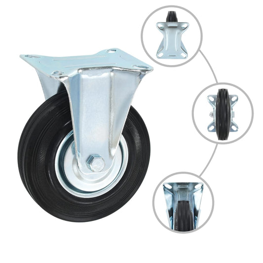 12 Ks Pevná Kolečka 125 Mm