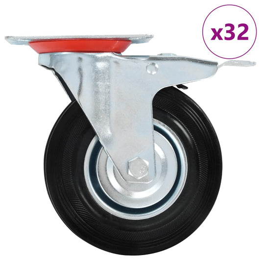32 Ks Otočná Kolečka 125 Mm