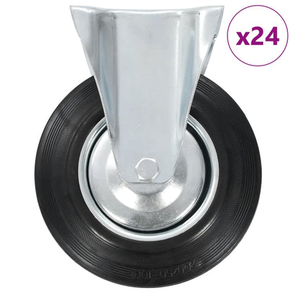 12 Ks Pevná Kolečka 200 Mm