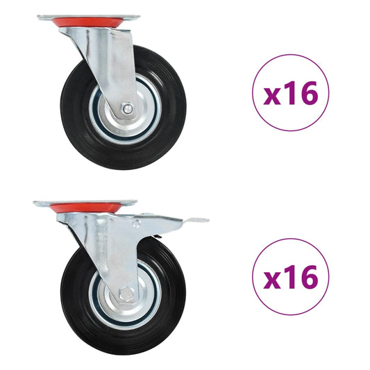 32 Ks Otočná Kolečka 125 Mm