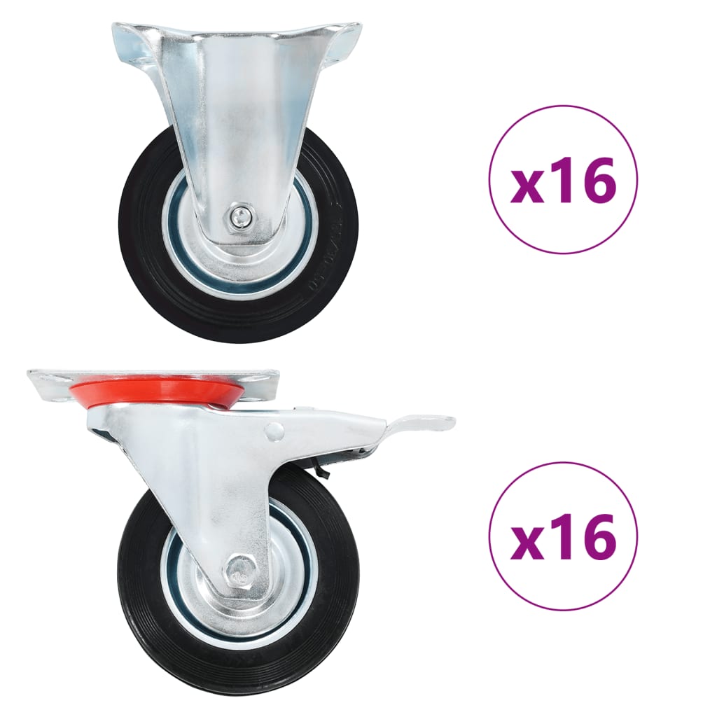 32 Ks Pojezdová Kolečka 100 Mm