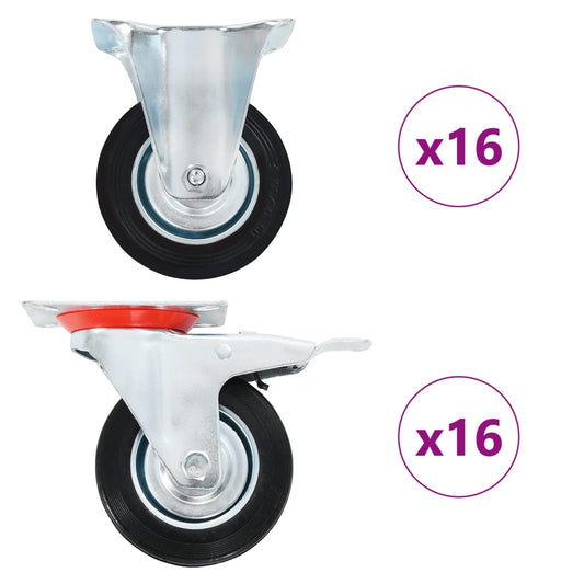 32 Ks Pojezdová Kolečka 100 Mm