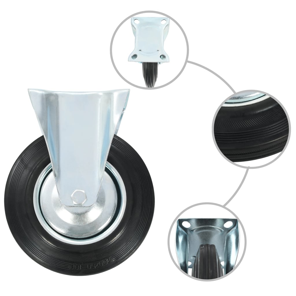 12 Ks Pojezdová Kolečka 200 Mm