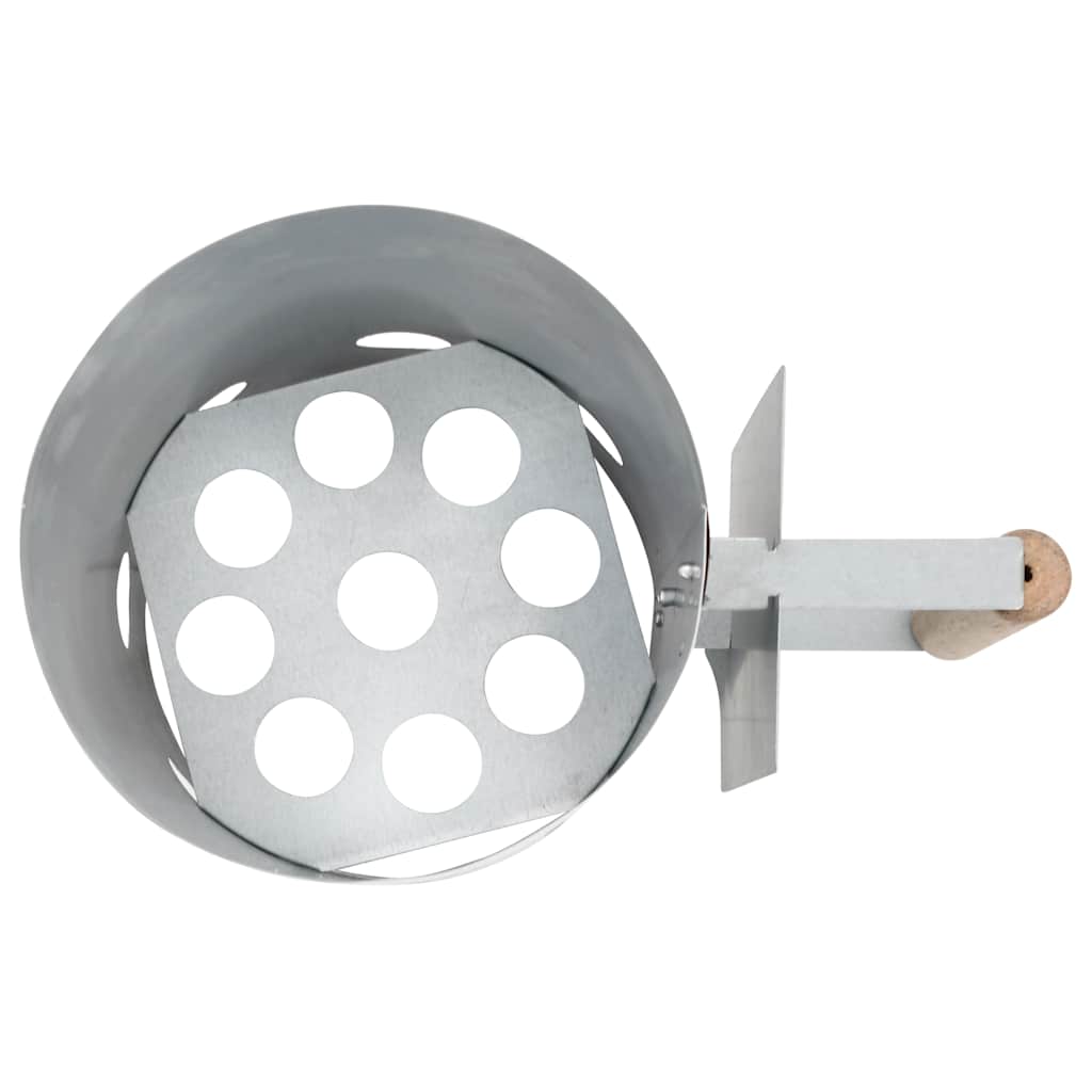 Zapalovací Komín Pro Gril Na Dřevěné Uhlí Pozinkovaná Ocel