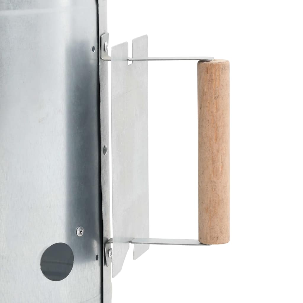 Zapalovací Komín Pro Gril Na Dřevěné Uhlí Pozinkovaná Ocel