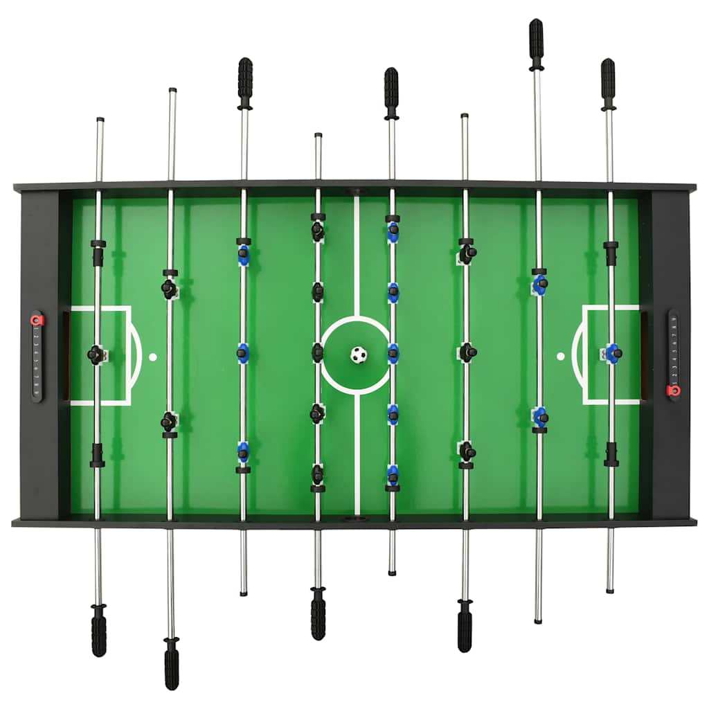 Skládací Stolní Fotbal 121 X 61 X 80 Cm Černý