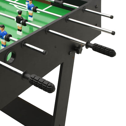 Skládací Stolní Fotbal 121 X 61 X 80 Cm Černý