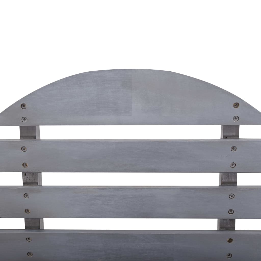 Křeslo Adirondack Masivní Akáciové Dřevo Šedé