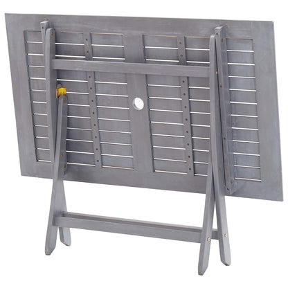 Skládací Zahradní Stůl Masivní Akácie